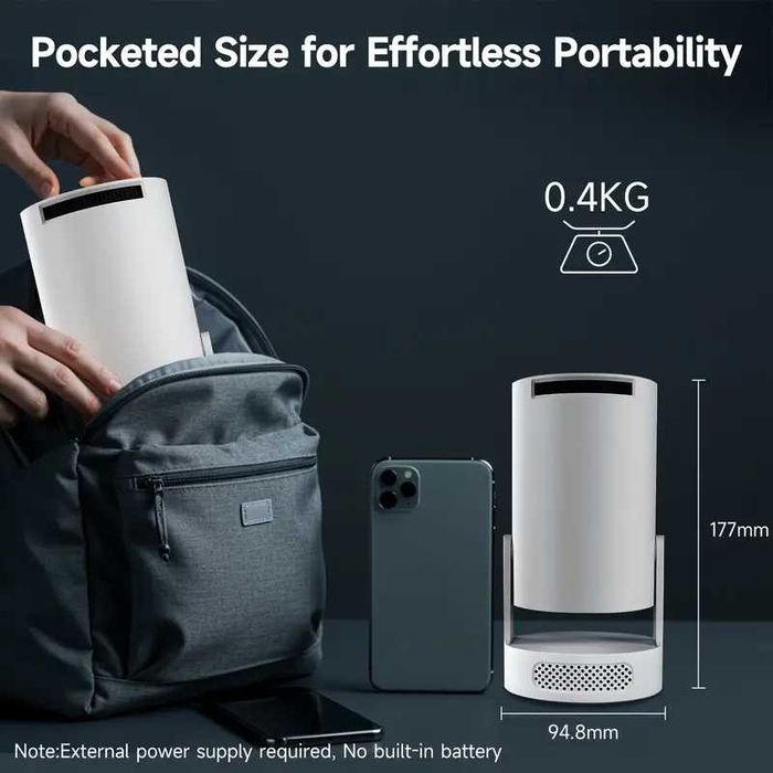 Magcubic Проектор HY300 Pro+ Android 170ANSI  720P  5W Динамік