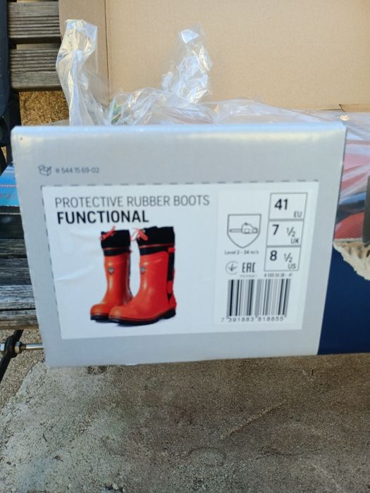 Botas de trabalho motosserra