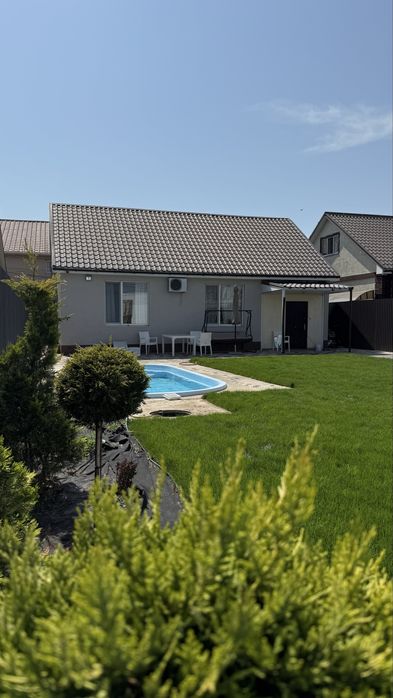 1-этажный дом с ремонтом, гаражом, бассейном, Таирова/Червоный хутор