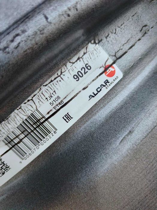 5x108 Felga Stalowa R17 Proace Jumpy Expert ET46 7j Oryginał 1SZT NOWA