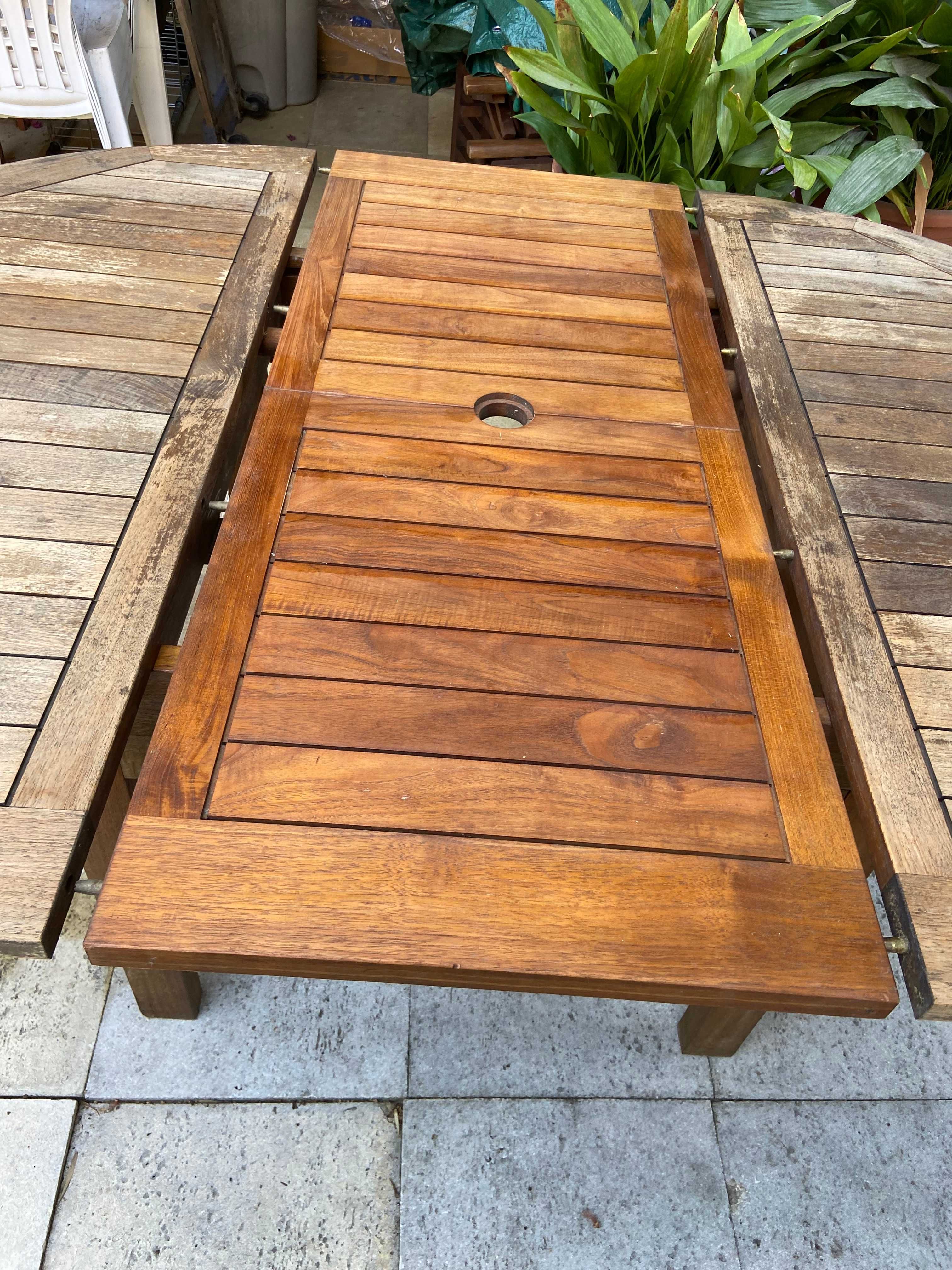 Mesa de Jardim em madeira Teca de 1.20 m x1.70 m