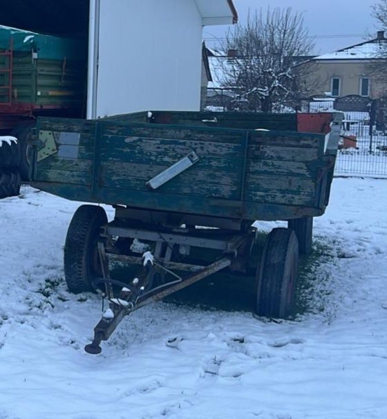 Przyczepa 6t wywrotka 2strony świeżo sprowadzone z Niemiec