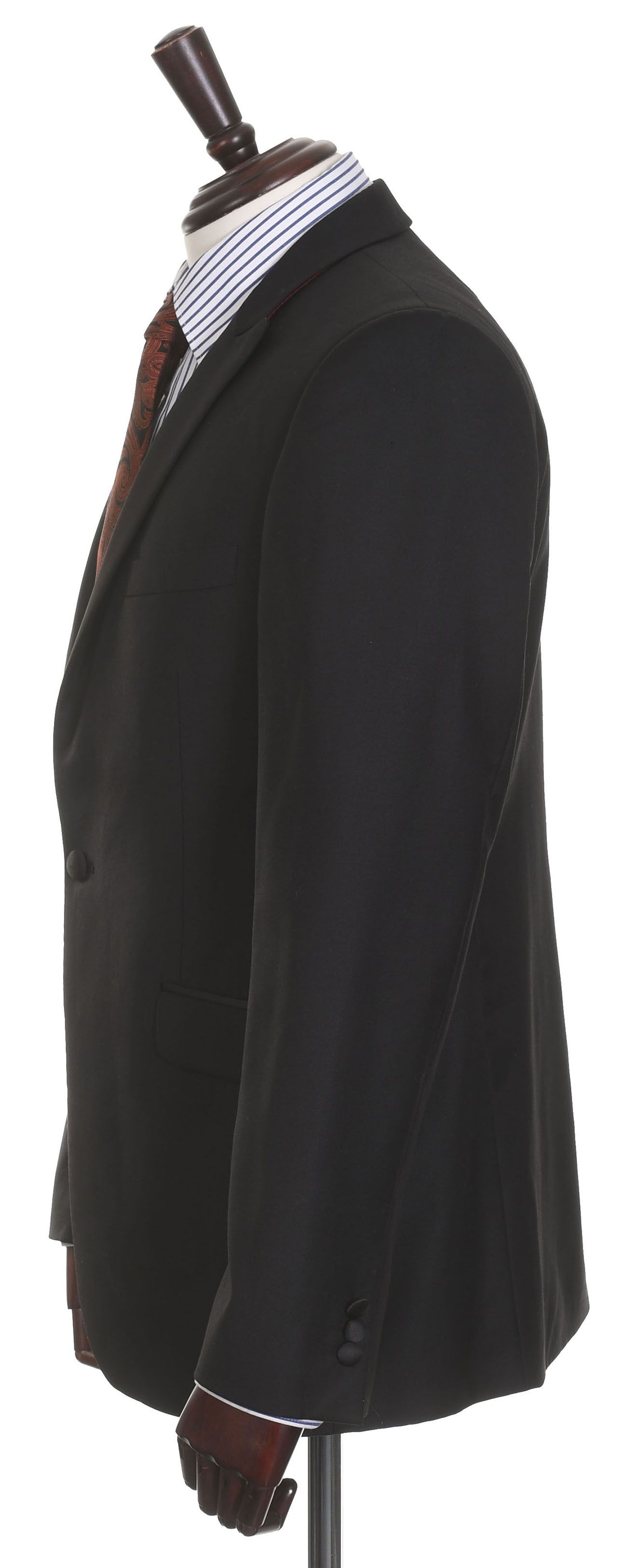 TED BAKER czarna marynarka męska smokingowa 100% wełna r. 50