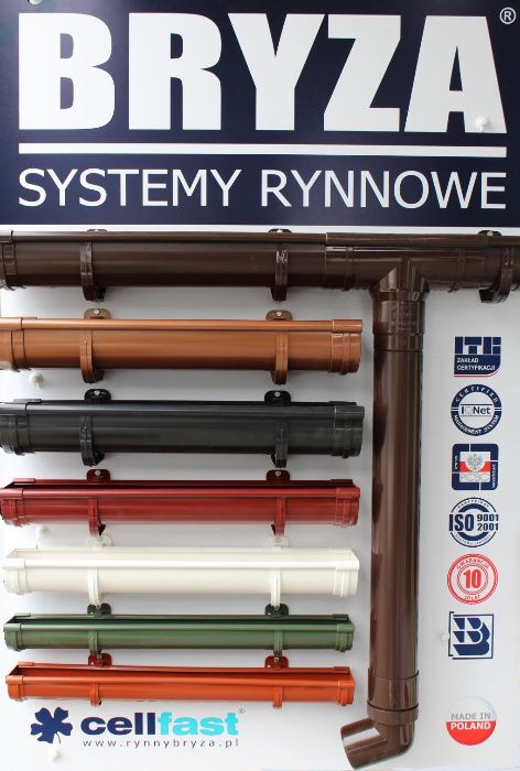 rynna PCV 125mm rynny Bryza