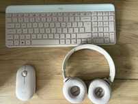 Zestaw Logitech + Słuchawki JBL na sprzedaż!
