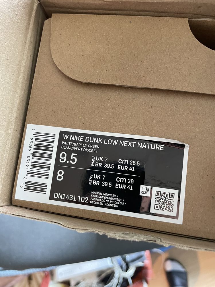 buty Nike Dunk Low Nature MINT r. 41 nowe gwarancja