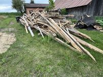 Stare drewno z rozbiórki na opał | SMS lub wiadomosc OLX