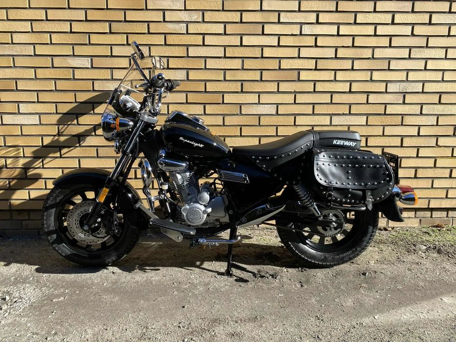 Keeway Superlight 125ccm, wersja z kuframi - nowy gwarancja - ostatnia sztuka