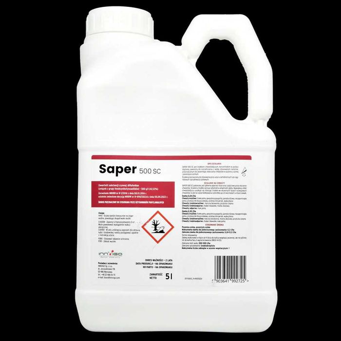 Saper 500 SC - herbicyd / diflufenikan / WYSYŁKA