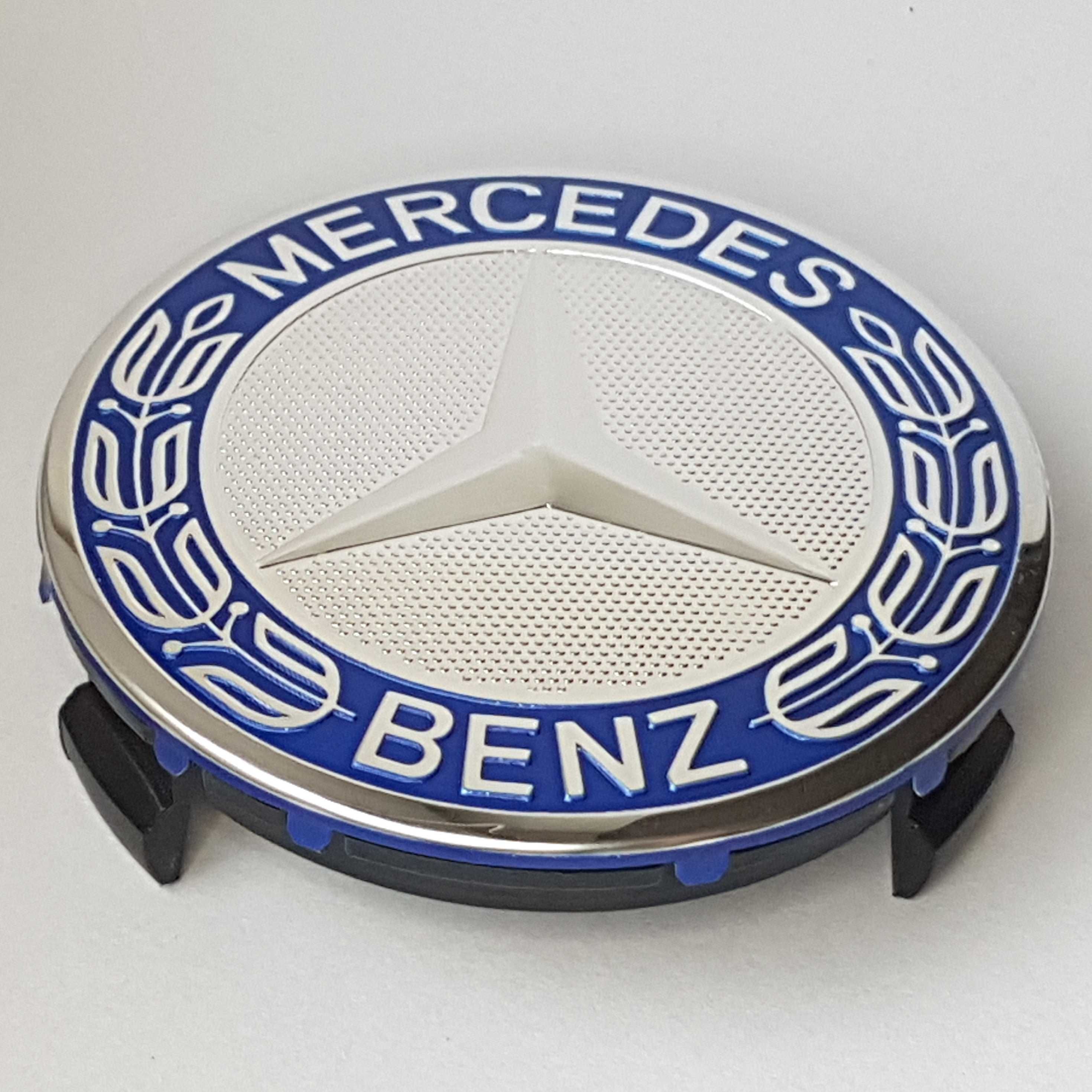 oryginalne dekielki MERCEDES BENZ 75mm dekle cl l blue