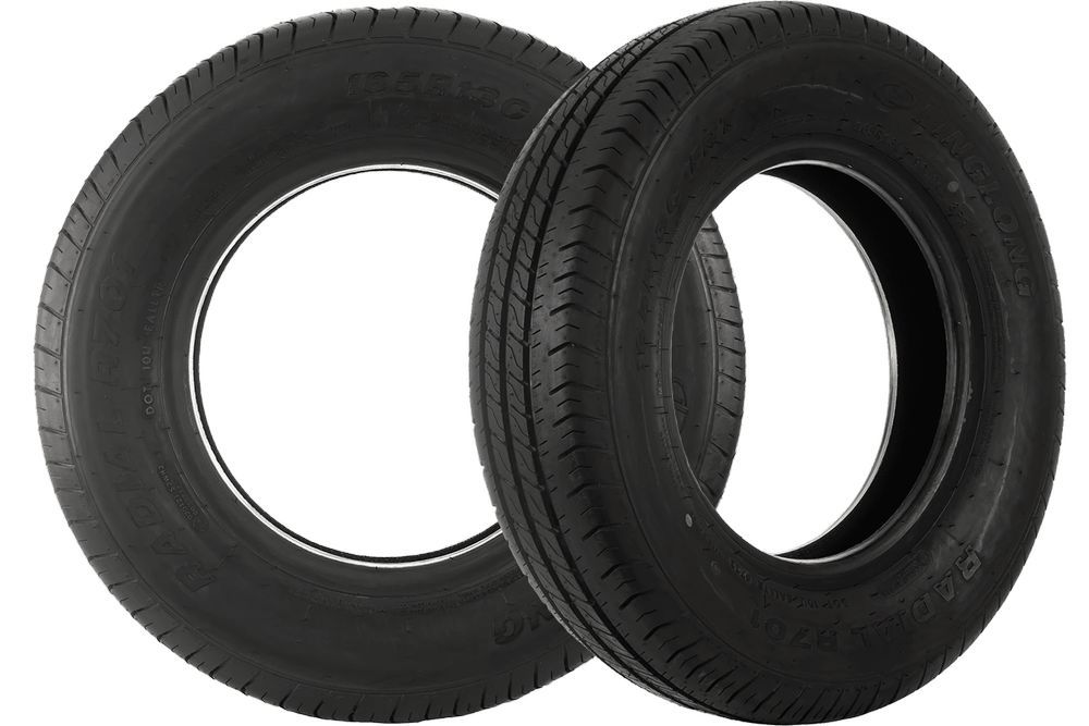 Komplet dwóch opon wzmacnianych do przyczepy R701 165/80 R13C 96/94N