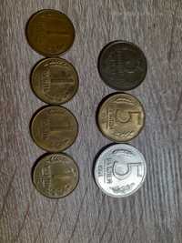 Монеты СССР Рубли 2 коп 1993