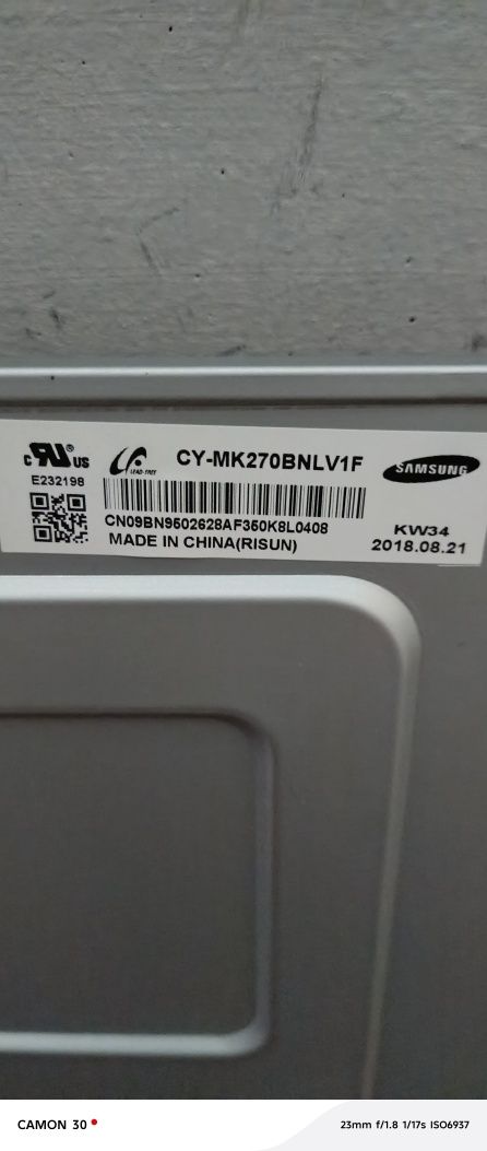 Блок питания монитора Samsung 27
