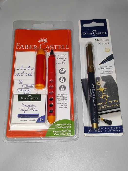 Pióro Wieczne Faber-Castell Scribolino Pomarańczowe Nowe + Gratis [3]