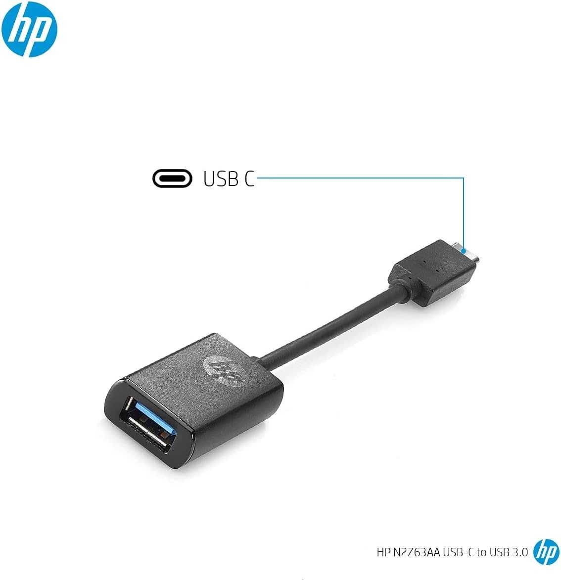 HP N2Z63AA Adapter USB-C do USB 3.0 Przejściówka PC laptop tablet