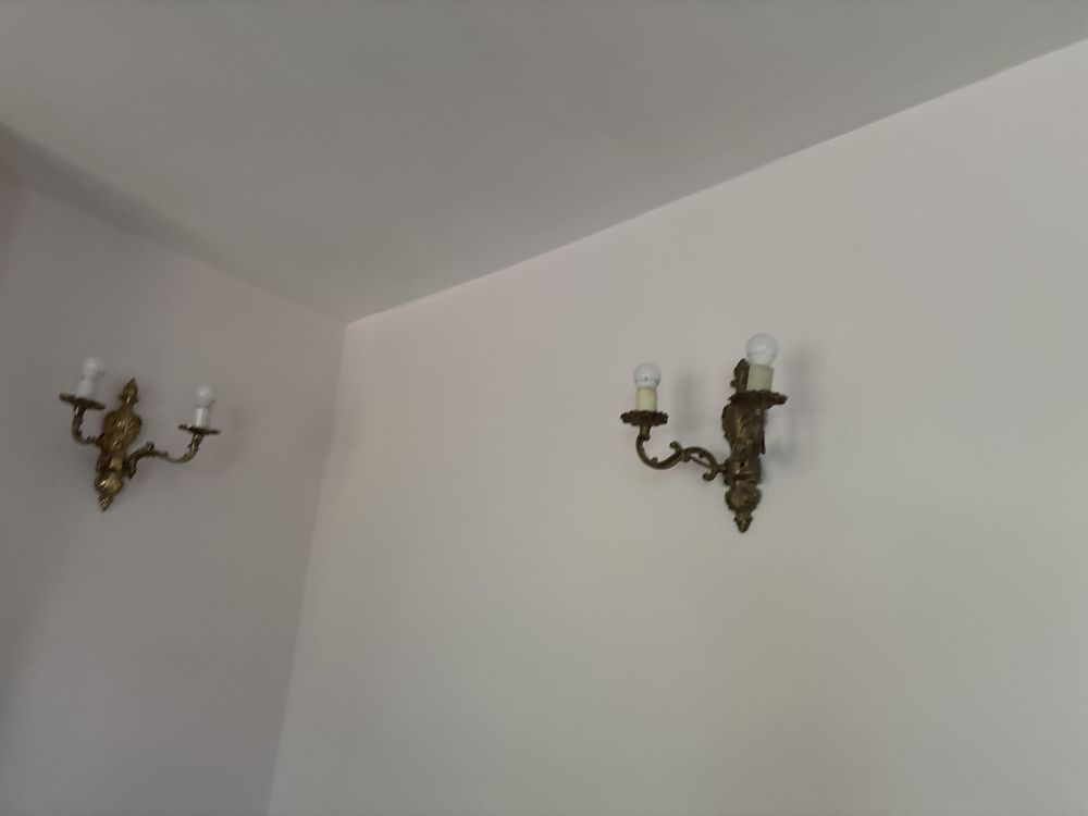 Spredam lampy mosiezne