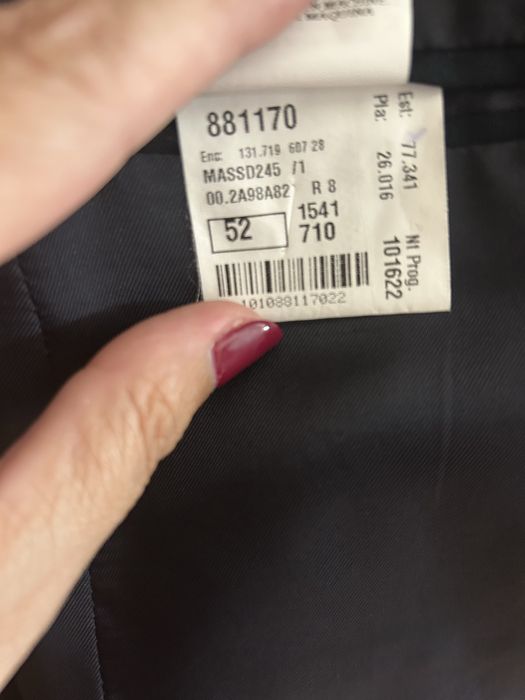 Conjungo Massimo Dutti Azul Escuro