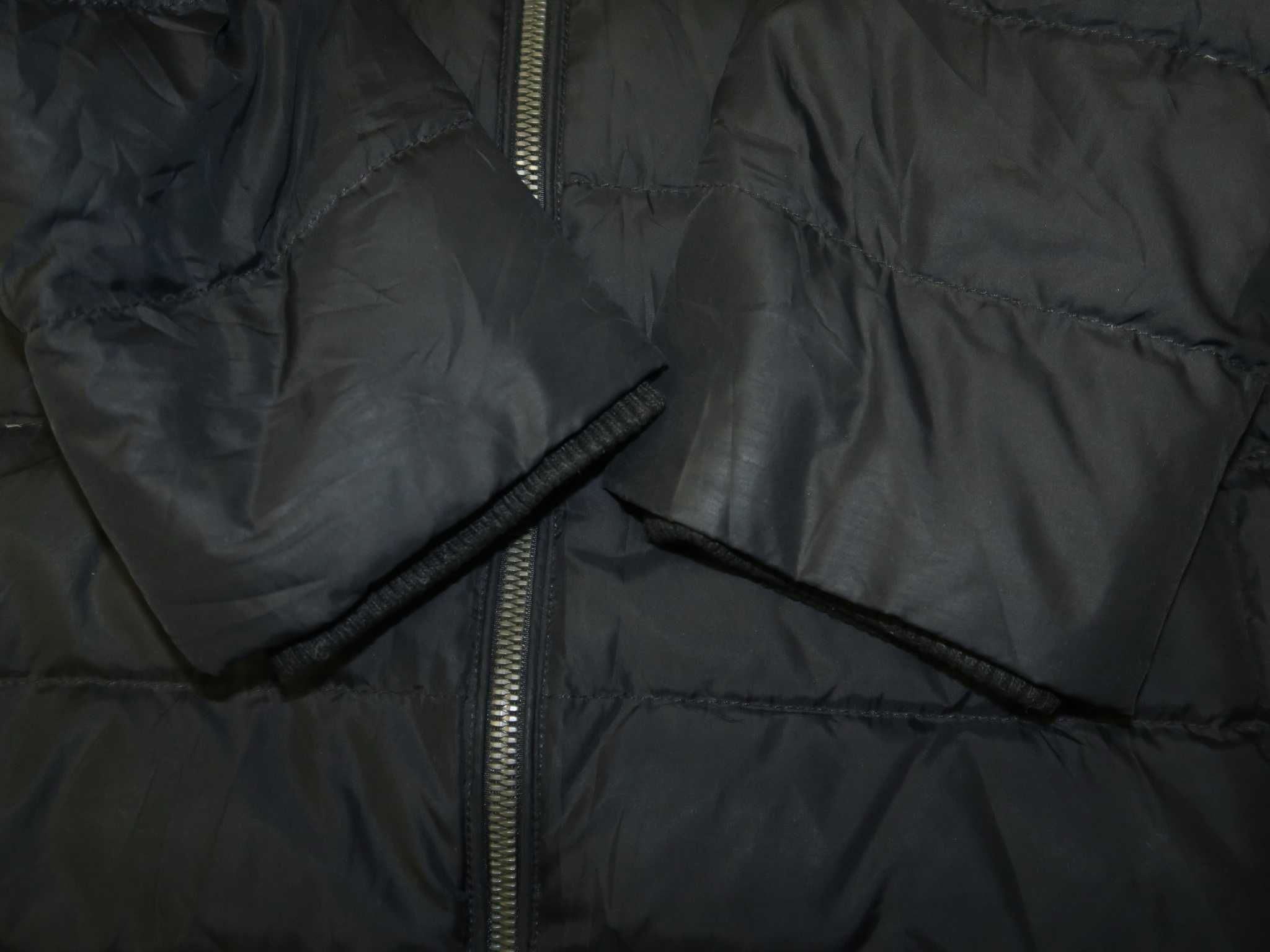 Kurtka Tommy Hilfiger płaszcz puchowy kurtka z futerkiem M