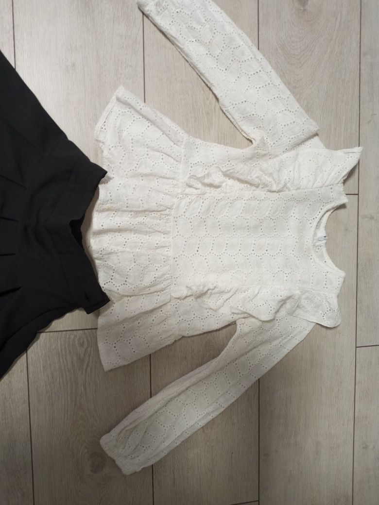 Шкільна форма юбка біла блуза 128р