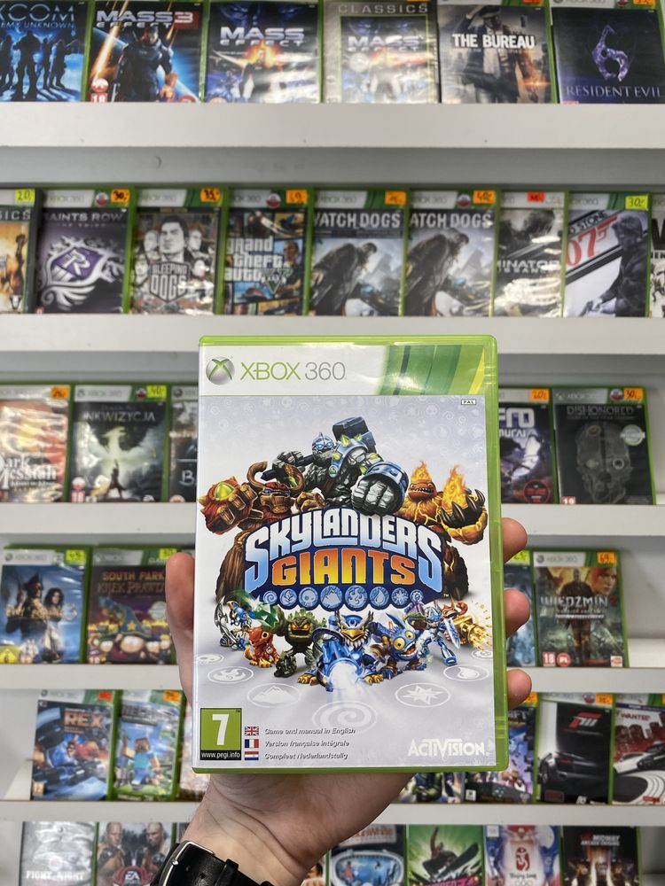 Gra Xbox 360: Skylandets Giants (sama płyta z pudełkiem)