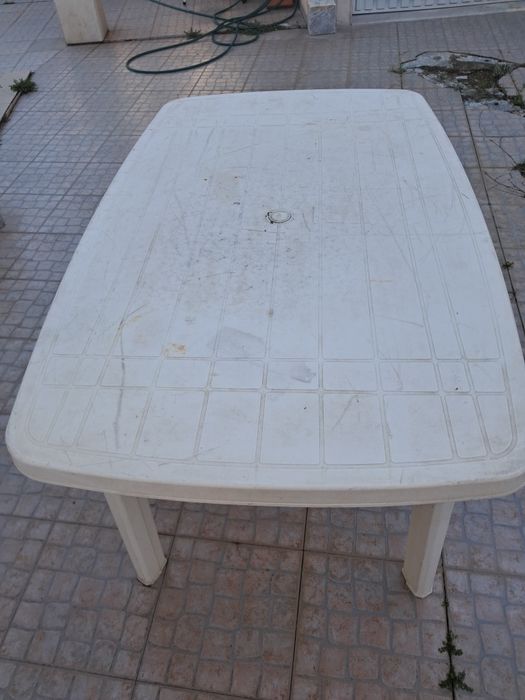 Mesa de plástico