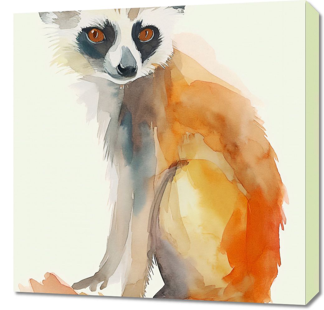 Obraz 60x60cm Lemurek