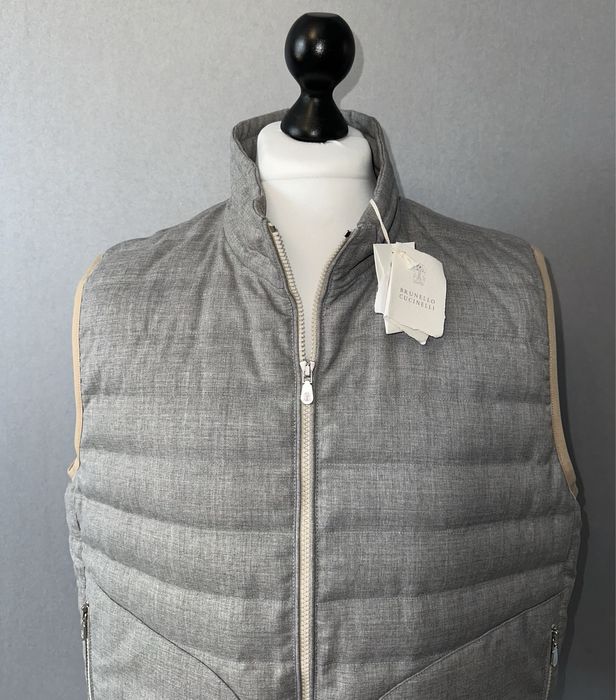 Шерстяная жилетка Brunello Cucinelli
