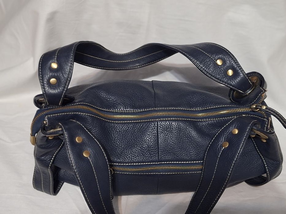 Шкіряна сумка-хобо