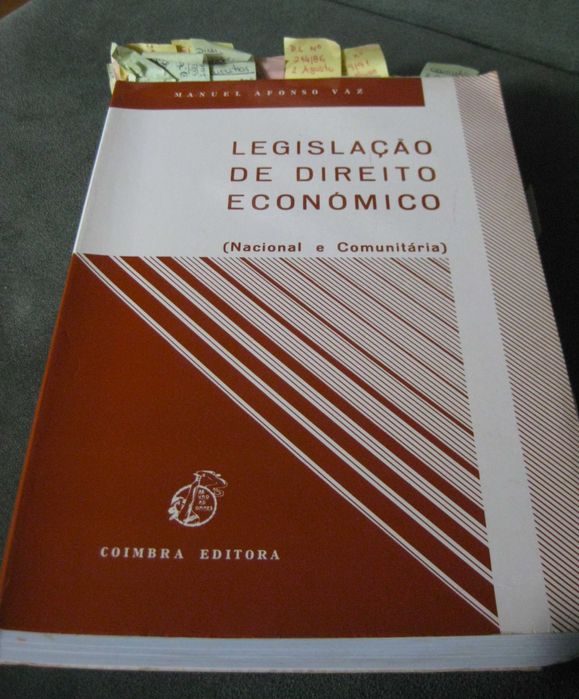 Legislação de Direito Econômico de Manuel Afonso Vaz