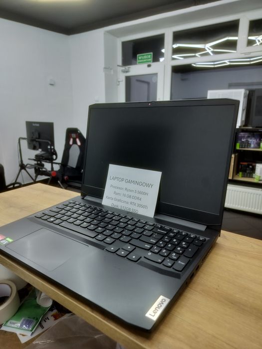 Lenovo IdeaPad Gaming 3 – Ryzen 5 5600H / 16GB RAM DDR4 / RTX 3050TI