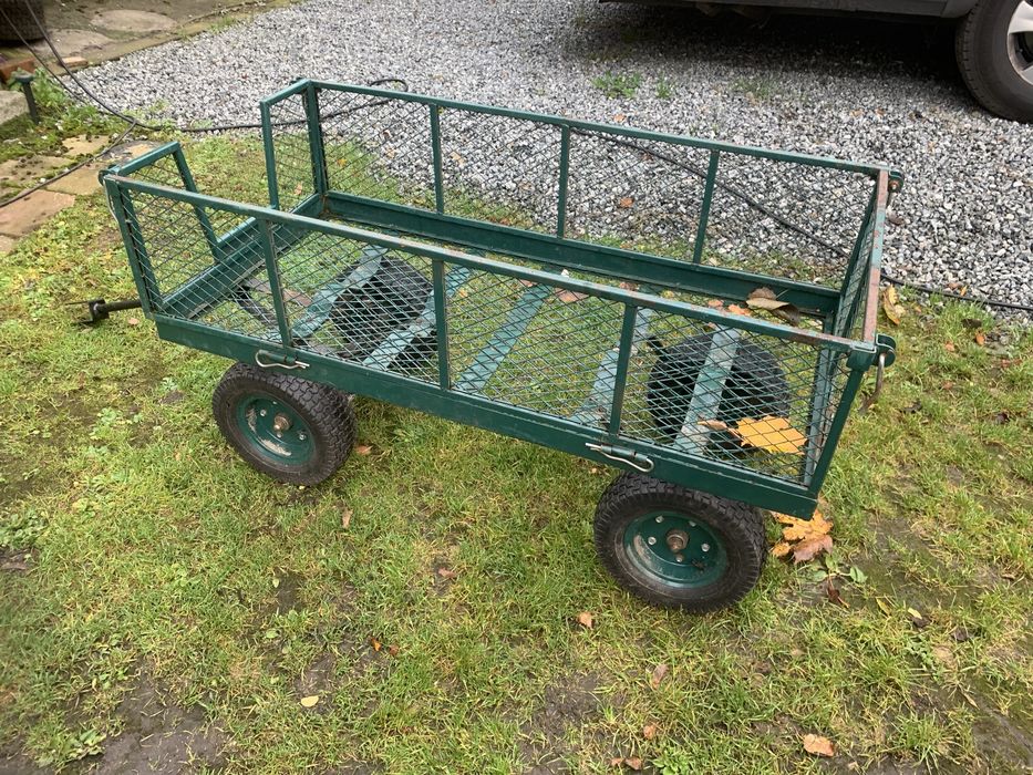 Przyczepka  trktorek kosiarka