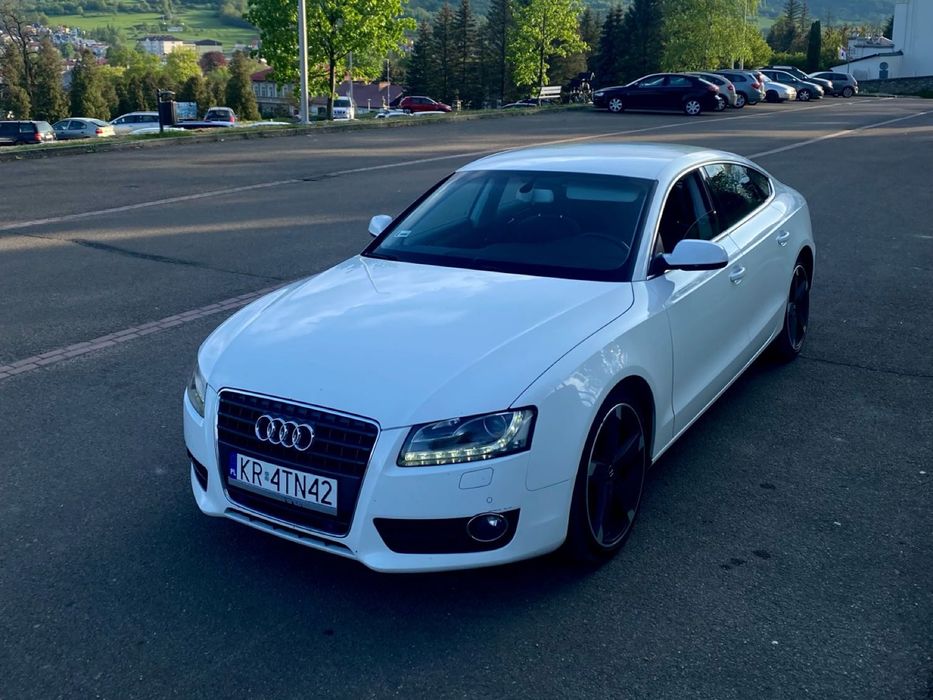 Audi A5 * Sportback * Biała Perła * 100 % bezwypadkowa * OKAZJA *