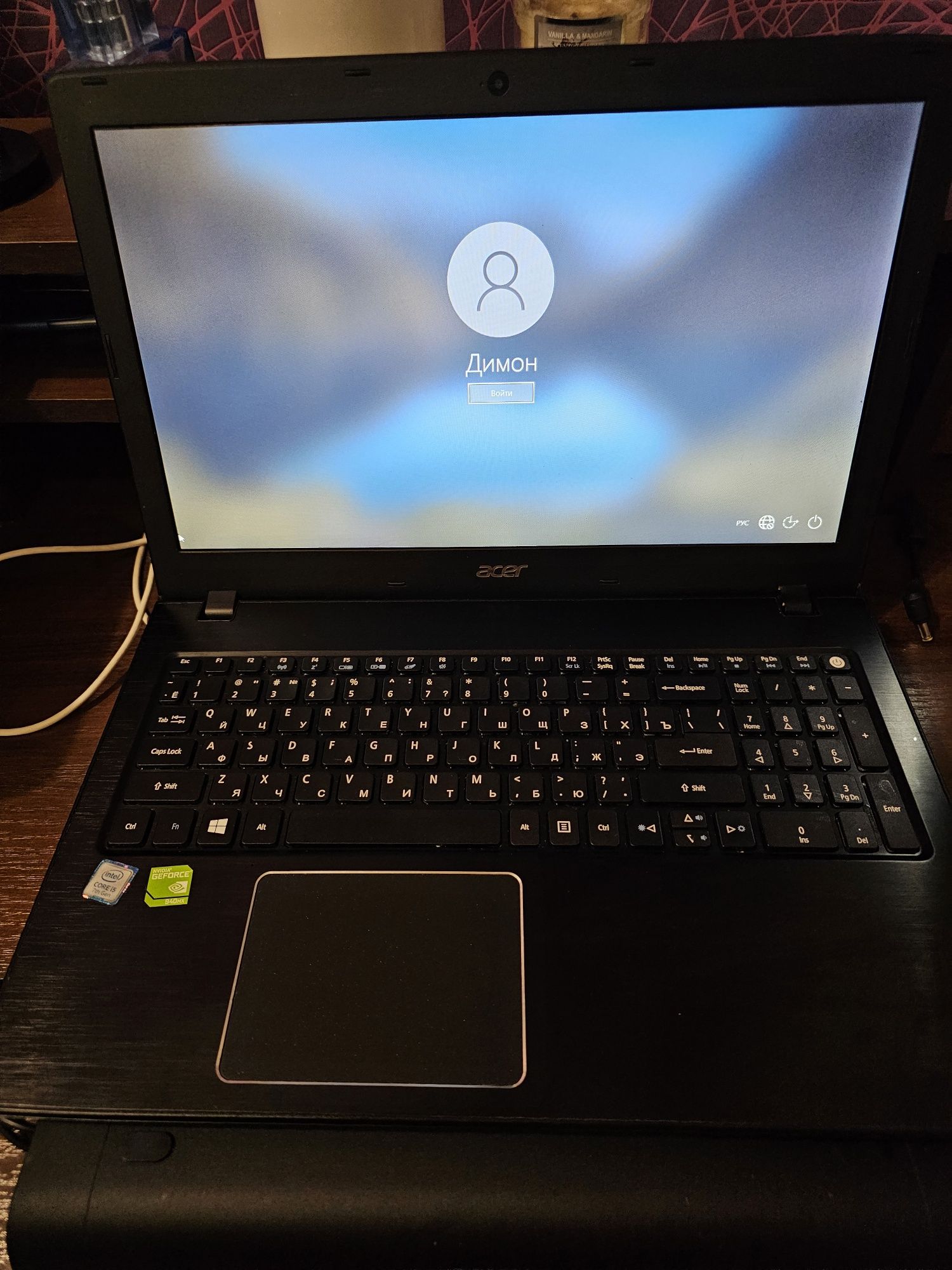 Aser n16q2 e5-575 ноутбук GeForce 940mx Intel core i5
