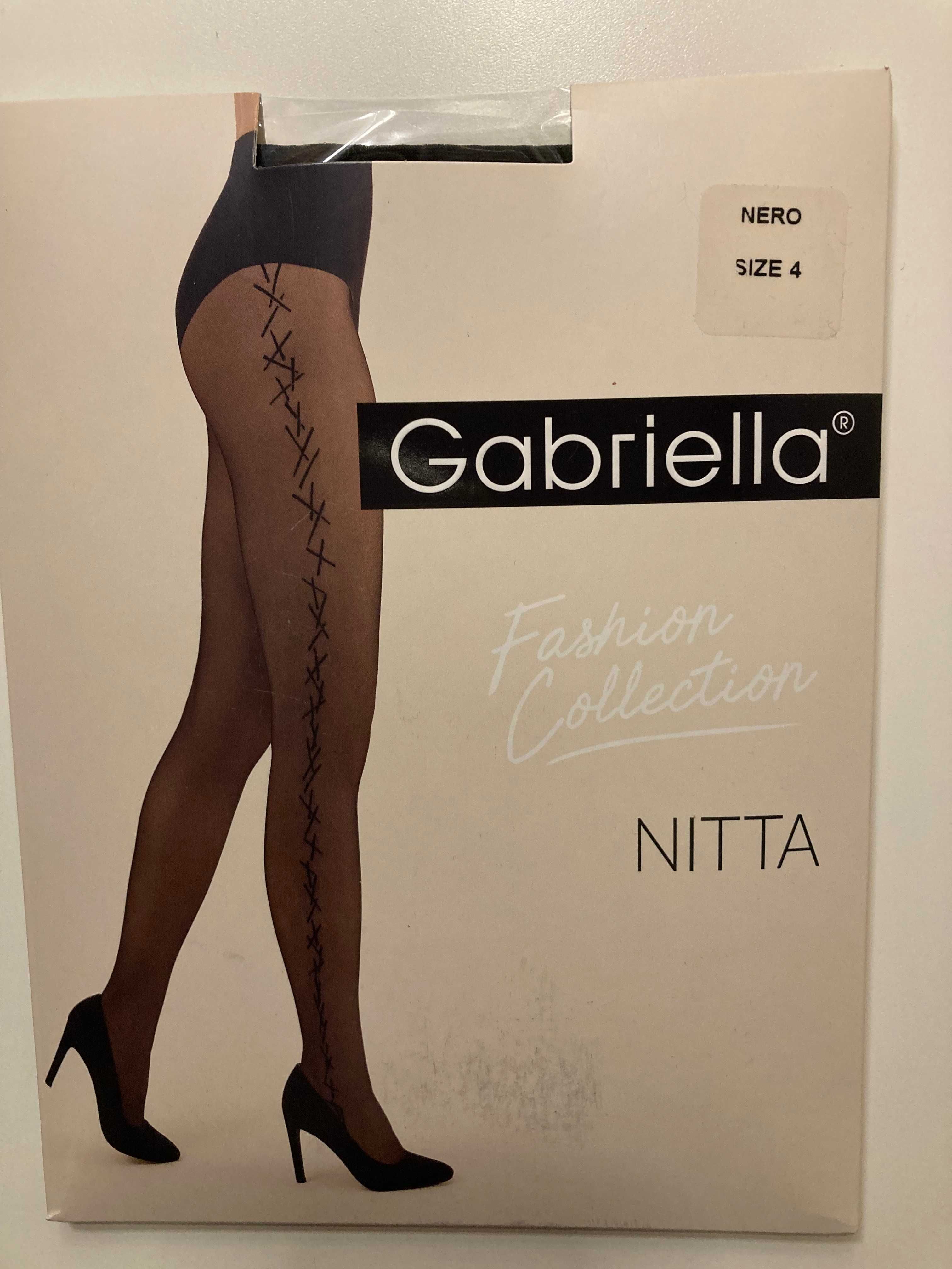 Rajstopy Gabriella Nitta Nero Size 4