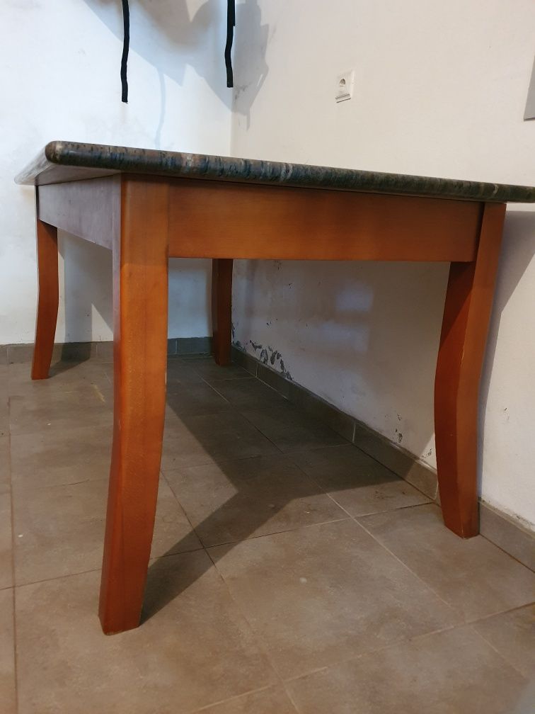 Mesa em cerejeira com granito 162cm x 92cm