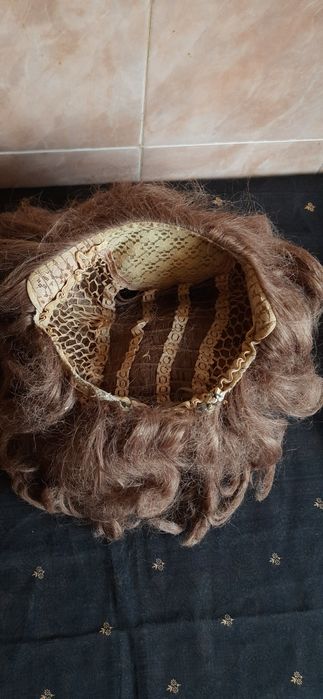 Парик натуральный европейский времен СССР,  шиньон