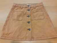 Bershka spódnica jeans miodowa roz. 34