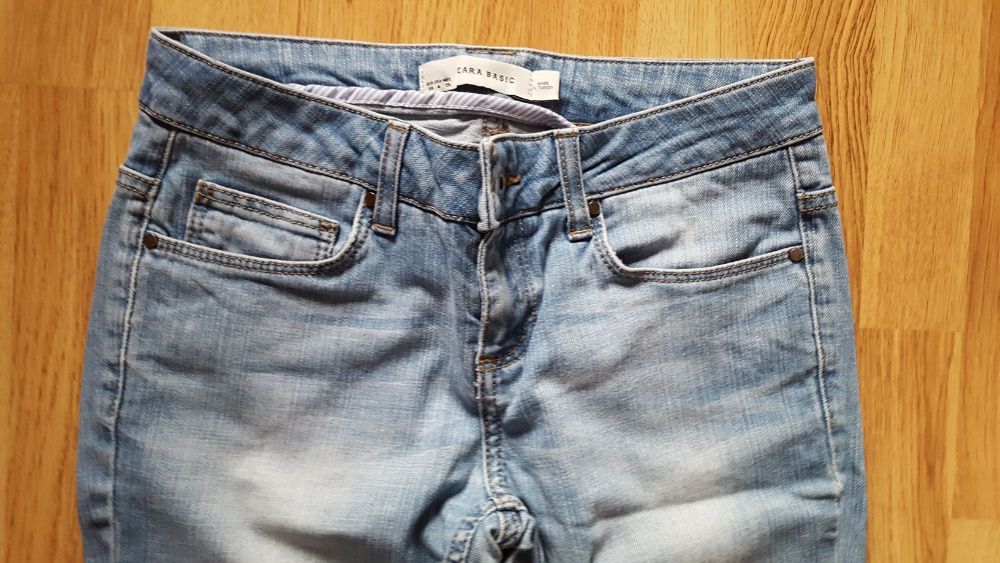 Zara BASIC Spodnie dżinsowe jeansy rozmiar 36
