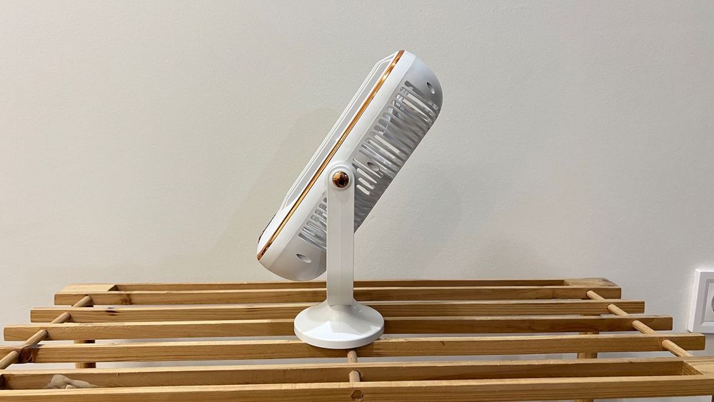 Портативний настільний вентилятор На Акумуляторі 5 режимів Вентилятор