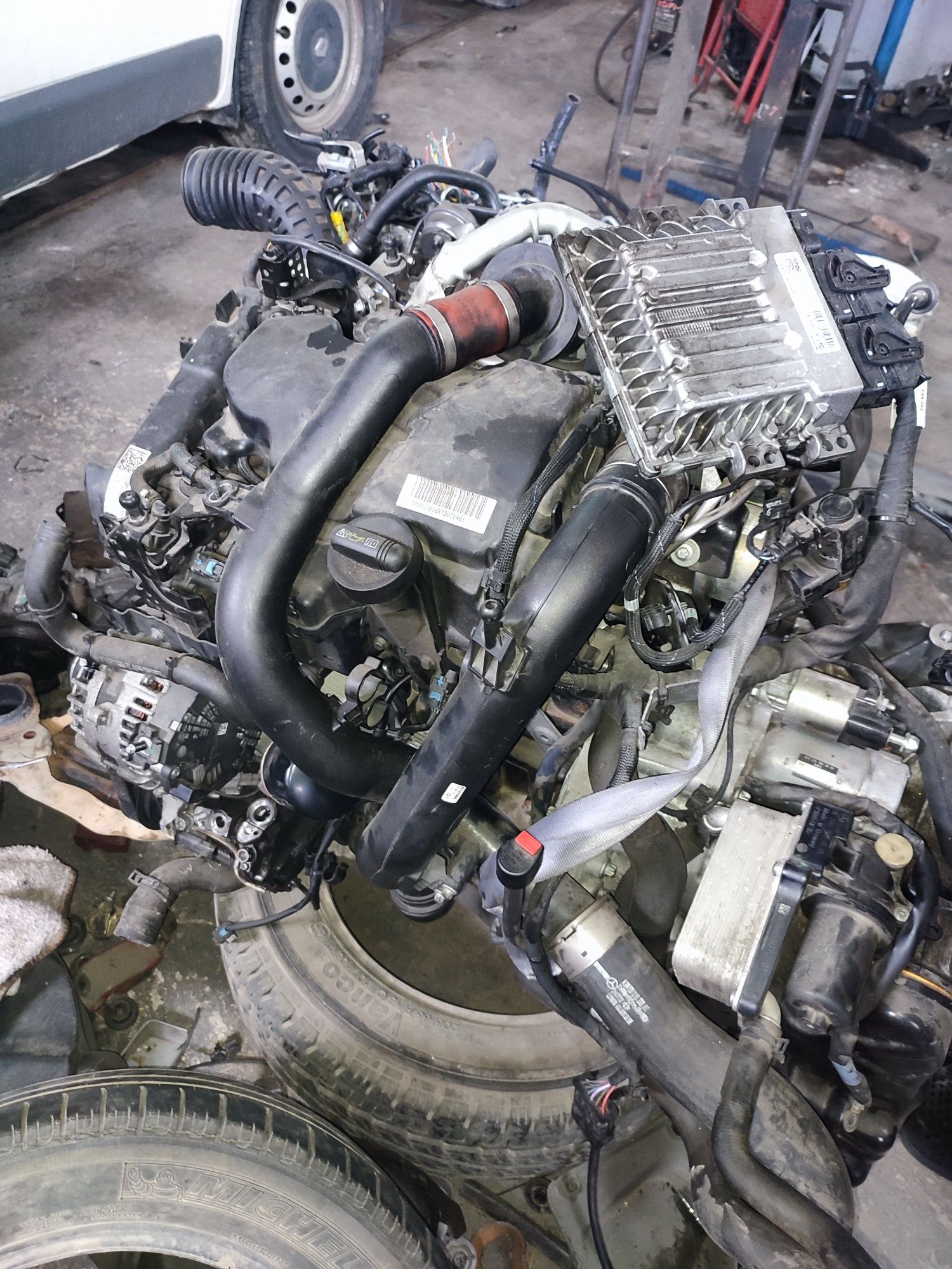Двигун 1.5dci E5 k9kf451 renault Mercedes Citan W176, W246