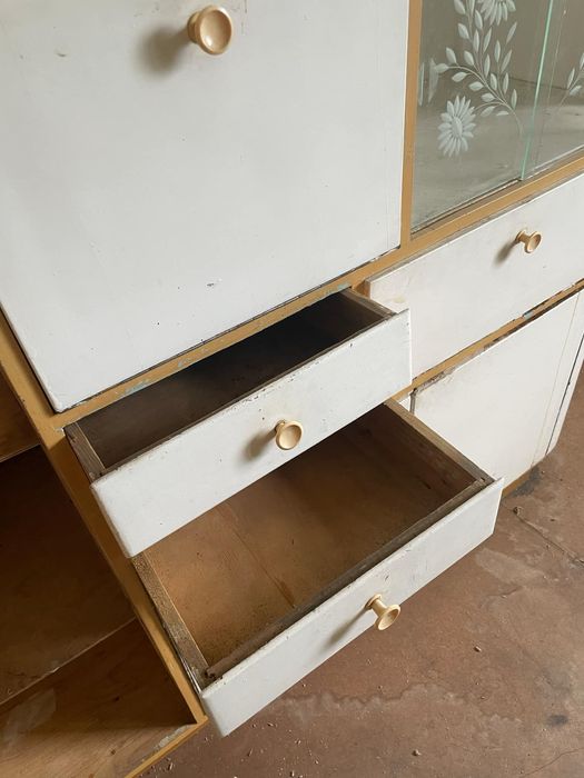 kredens kuchenny PRL lata 60.