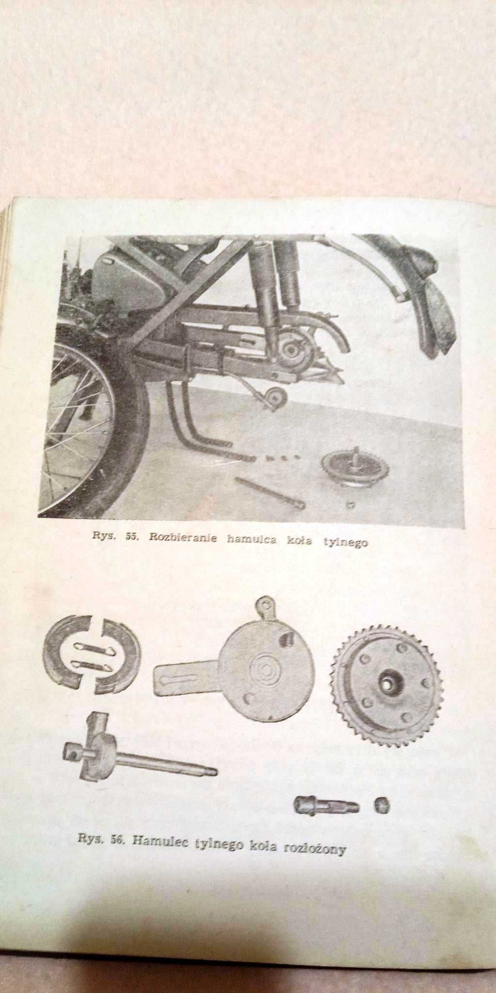 Książka Motocykl WFM 125 Model M 06 - Budowa-Działanie-Obsługa-Naprawa