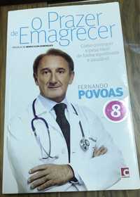 Livro O Prazer de Emagrecer - Dr Fernando Povoas