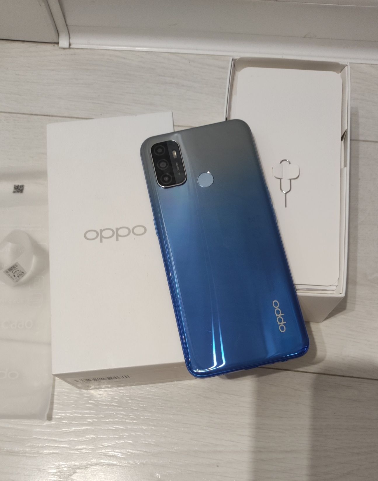 Smartfon Oppo A53S niebieski
