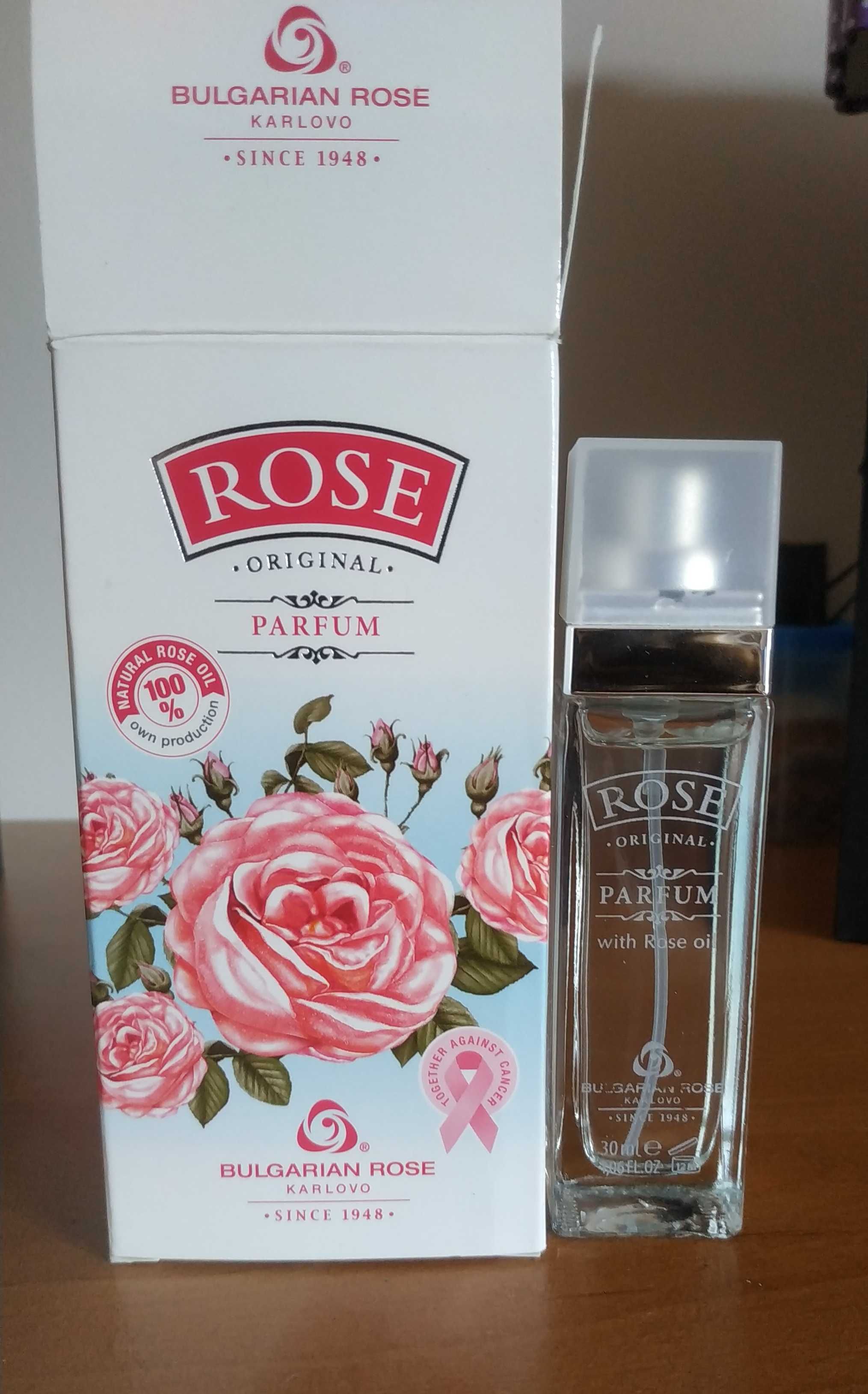 Perfumy olejek różany bulgarian rose karlovo 30 ml