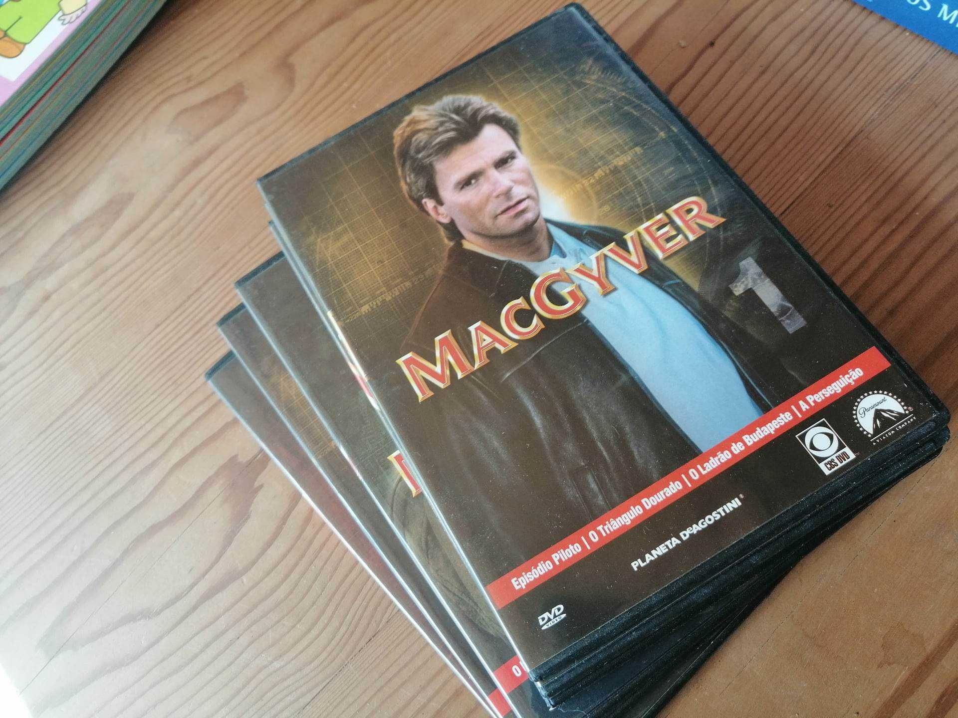 MacGyver 6 Dv's - vários episódios