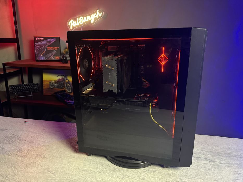 Игровой ПК дя игр на высоких настройках! Ryzen 3600 rx580 8gb,16gb озу