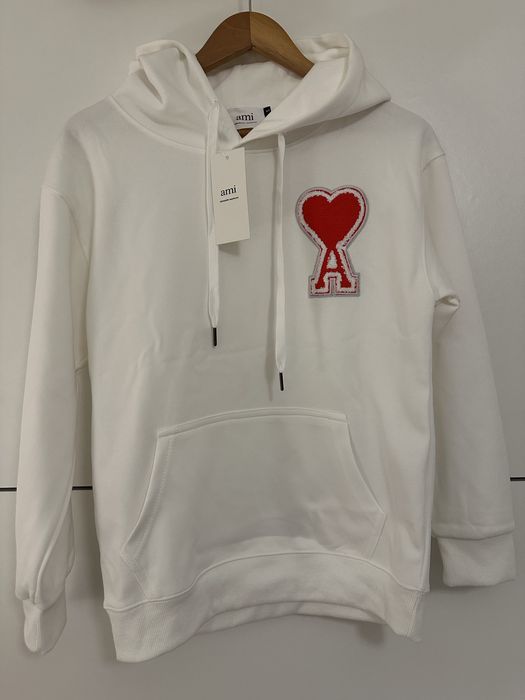 Sweat branca Ami Paris nova