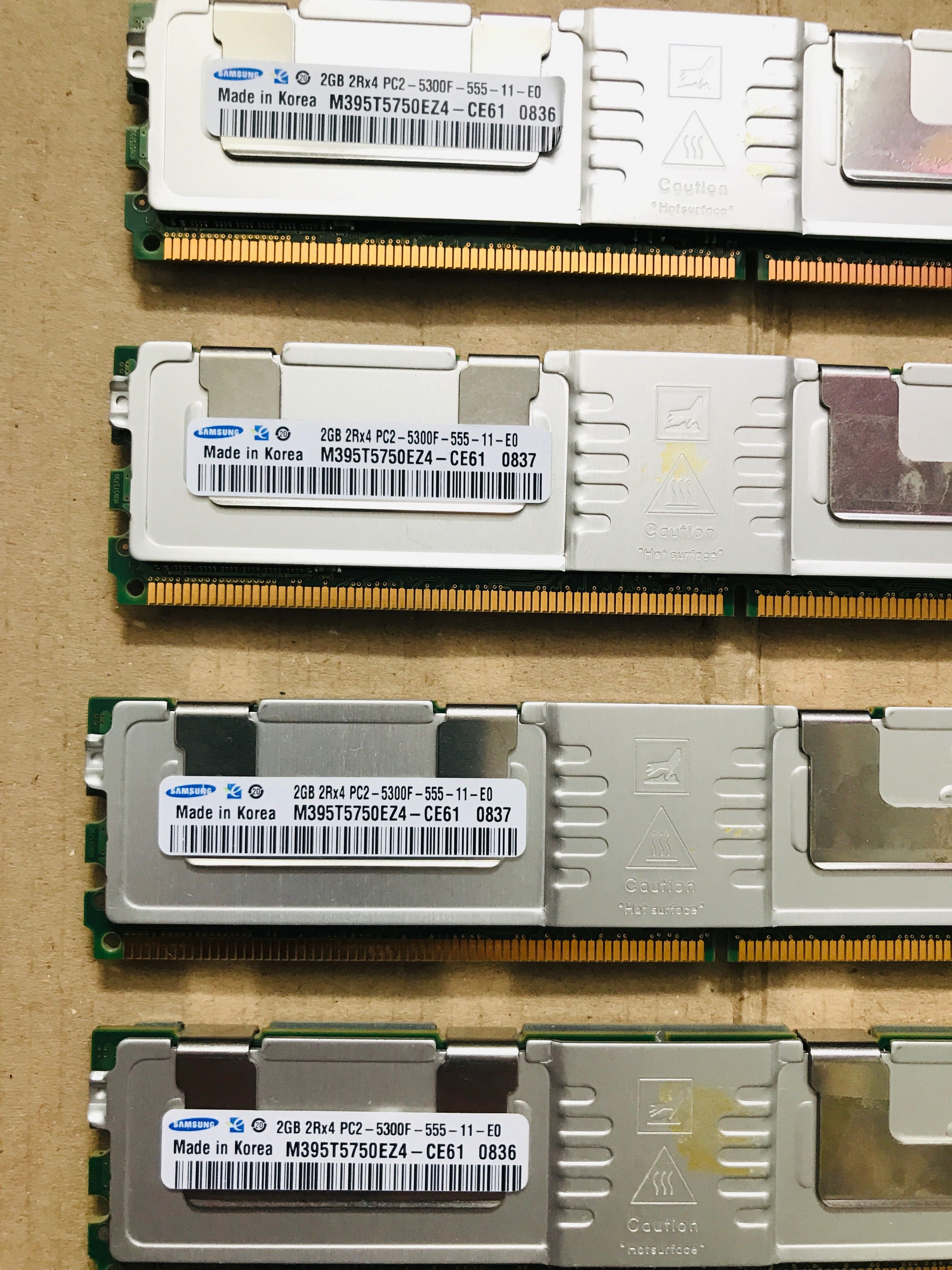 Оперативная память 2Гб DDR2 667 FB-DIMM Samsung в ПК Apple Mac Pro 1.1