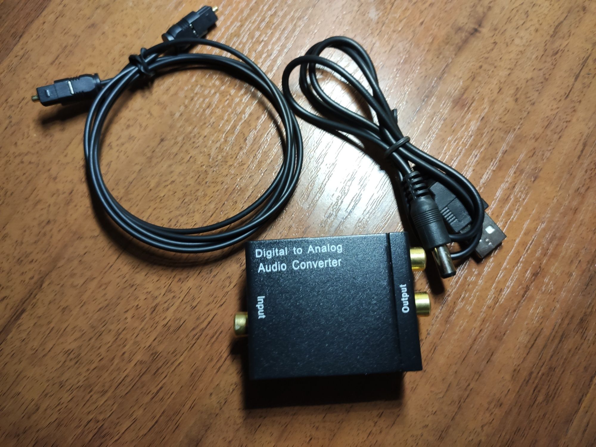 Конвертер цифровой оптический ЦАП аудио звук в аналог декодер оптика